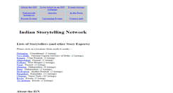Desktop Screenshot of indianstorytellingnetwork.org